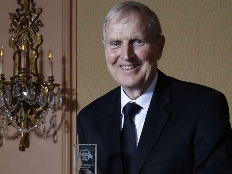 Dr. Donald Warren - Dr. Rogers Prize Groundbreaker Awards Winner Dr. Donald Warren - Dr. Rogers Prize Groundbreaker Awards Winner