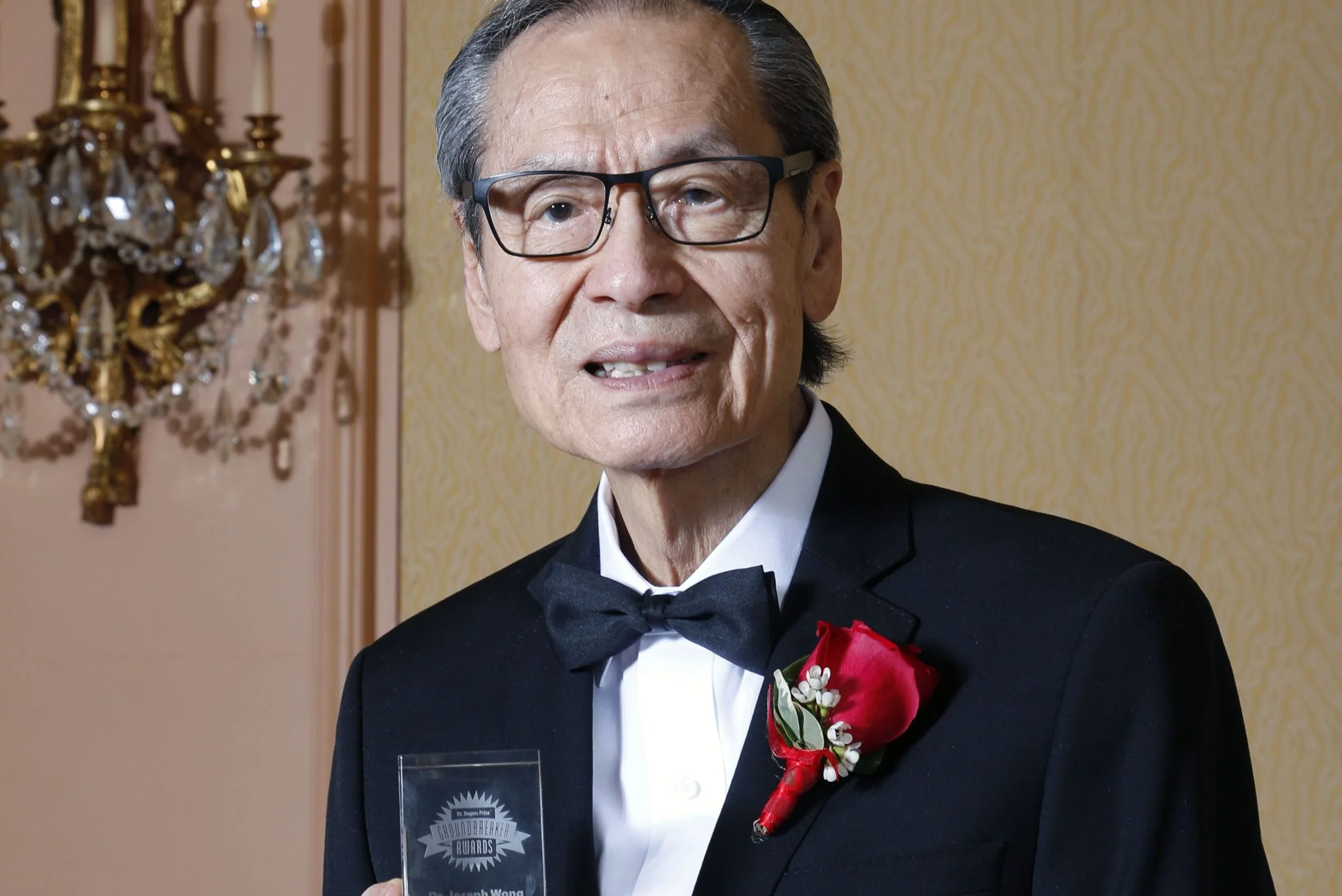 Dr. Joseph Wong - Dr. Rogers Prize Groundbreaker Awards Winner