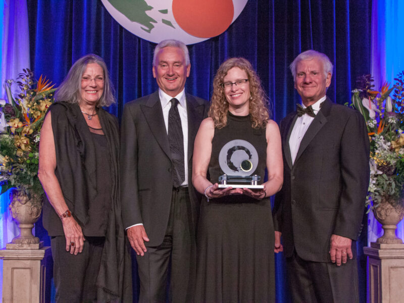 2015 Winner and Jury 2015 Dr. Rogers Prize winner, Dr. Heather Boon with jury members. From left, Dr. Mary Ann Richardson, Dr. Simon Sutcliffe, Dr. Heather Boon, Dr. Joseph Pizzorno